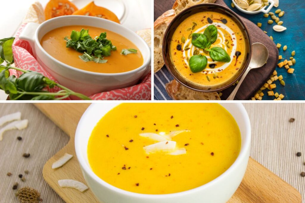 Different Variations of Pumpkin Soup